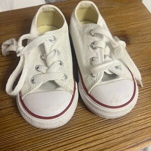 Converse White Kids Sneakers